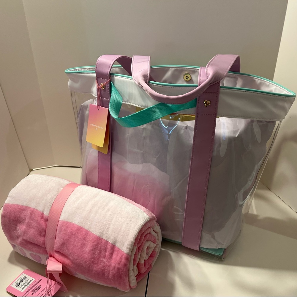 Stoney Clover Lane x Target Beach Tote and Beach Towel Set
